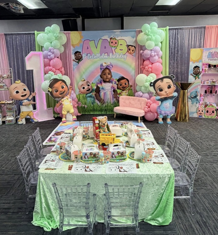 Kids birthday party decor by KO Events